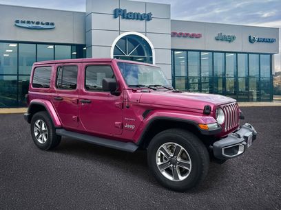 Used 2021 Jeep Wrangler Unlimited Sahara w/ LED Lighting Group