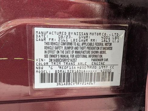 Used 2024 Nissan Sentra SV FWD image 23