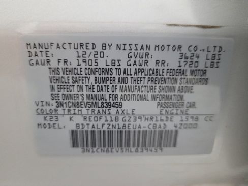 Used 2021 Nissan Versa SV image 33