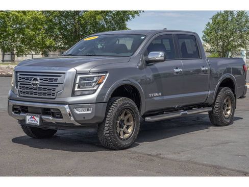 Used 2023 Nissan Titan Platinum Reserve w/ Moonroof Package AWD/4WD image 7