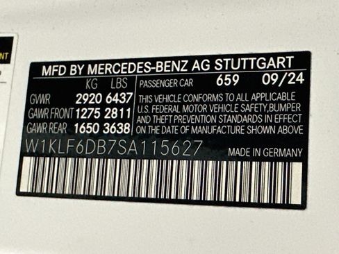 Used 2025 Mercedes-Benz E 53 AMG e 4MATIC Sedan image 35