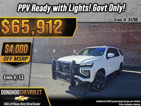 New 2025 Chevrolet Tahoe 2WD image 1