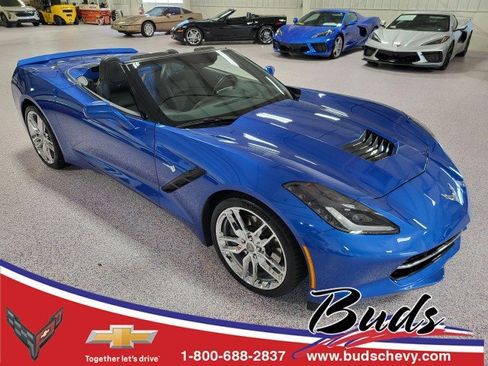 Used 2014 Chevrolet Corvette Stingray Convertible w/ 2LT Preferred Equipment Group RWD image 1