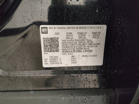 Used 2022 Chevrolet Equinox LT w/ Driver Convenience Package FWD image 33