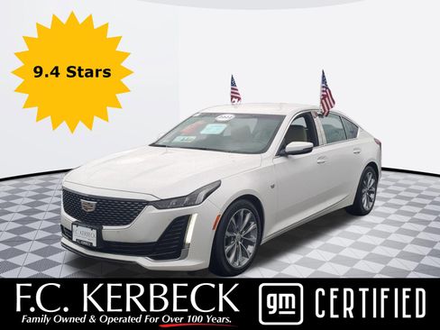 Certified 2022 Cadillac CT5 Premium Luxury w/ Climate Package RWD image 1