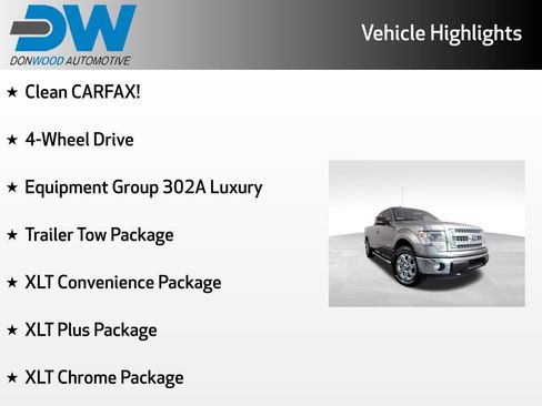 Used 2014 Ford F150 XLT w/ Equipment Group 302A Luxury AWD/4WD image 6