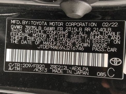Used 2022 Toyota Corolla LE FWD image 33