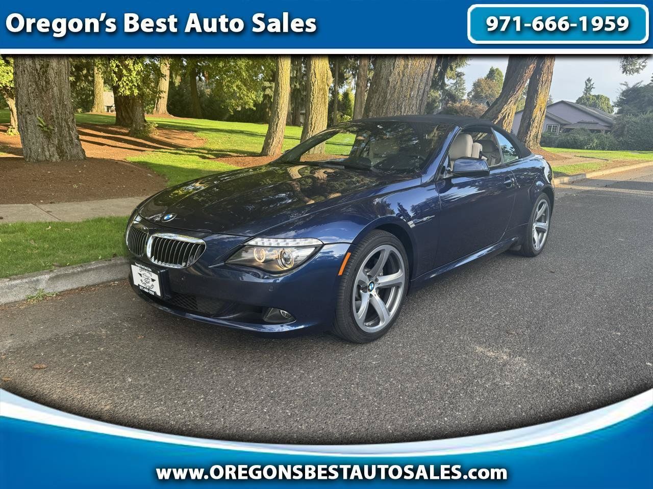 Used 2010 BMW 650i Convertible RWD image 1