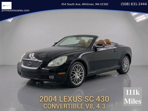 Used 2004 Lexus SC 430 Convertible w/ Preferred Accessory Pkg RWD image 1