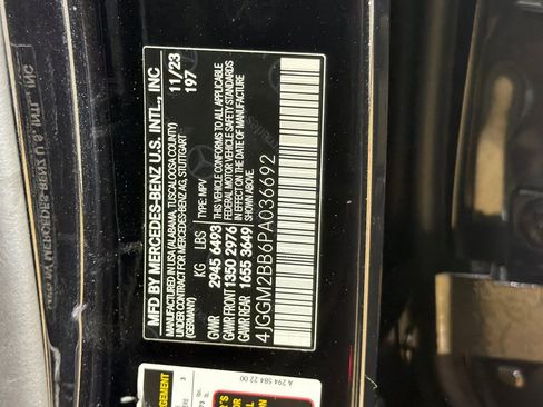 Used 2023 Mercedes-Benz EQE 350+ SUV image 28
