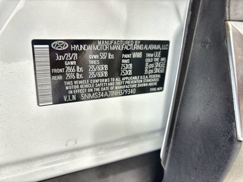 Used 2022 Hyundai Santa Fe SEL w/ Convenience + Premium Package FWD image 27