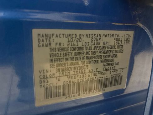 Used 2021 Nissan Sentra SV FWD image 33