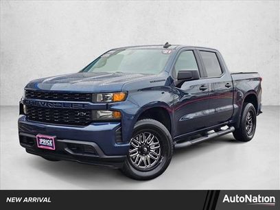 Used 2021 Chevrolet Silverado 1500 Custom w/ LPO, Dark Essentials Package