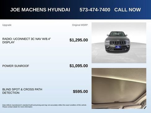 Used 2017 Jeep Grand Cherokee Limited AWD/4WD image 5
