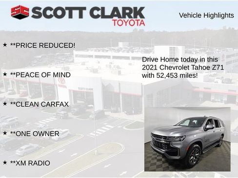 Used 2021 Chevrolet Tahoe Z71 AWD/4WD image 7