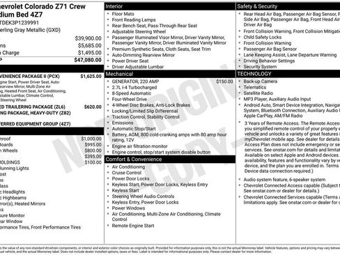 Used 2023 Chevrolet Colorado Z71 w/ Z71 Convenience Package 2 AWD/4WD image 12
