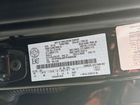 Used 2026 Ford F150 Lariat w/ Equipment Group 502A High AWD/4WD image 36