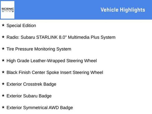 Certified 2023 Subaru Crosstrek 2.0i Premium w/ Special Edition AWD/4WD image 6
