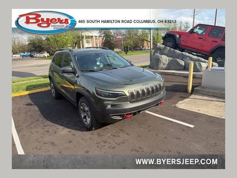 Used 2021 Jeep Cherokee Trailhawk w/ Sun, Sound & Nav Group AWD/4WD image 1