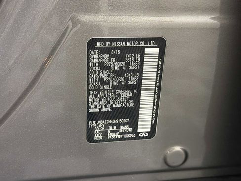 Used 2017 INFINITI QX80 4WD w/ Driver Assistance Package image 38