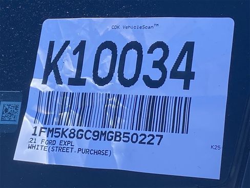 Used 2021 Ford Explorer ST w/ Equipment Group 401A image 35