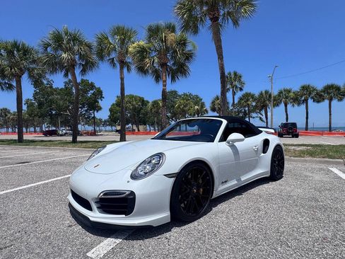 Used 2015 Porsche 911 Turbo S Cabriolet AWD/4WD image 6