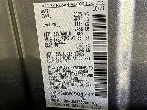 Used 2023 Nissan Rogue SV image 19