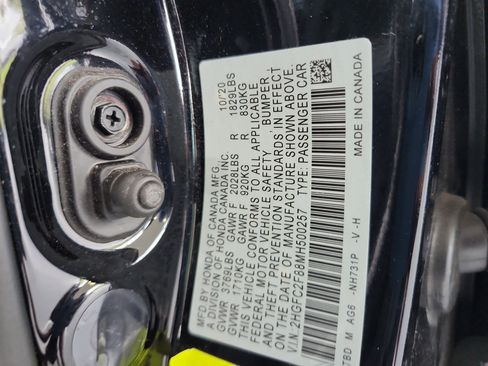 Used 2021 Honda Civic Sport image 19