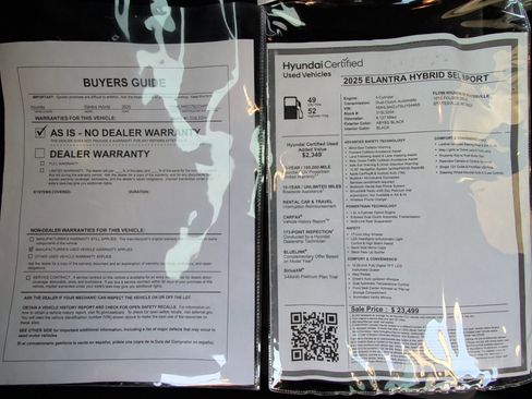 Certified 2025 Hyundai Elantra SEL image 33