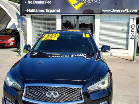 Used 2015 INFINITI Q50 w/ Cargo Package RWD image 2