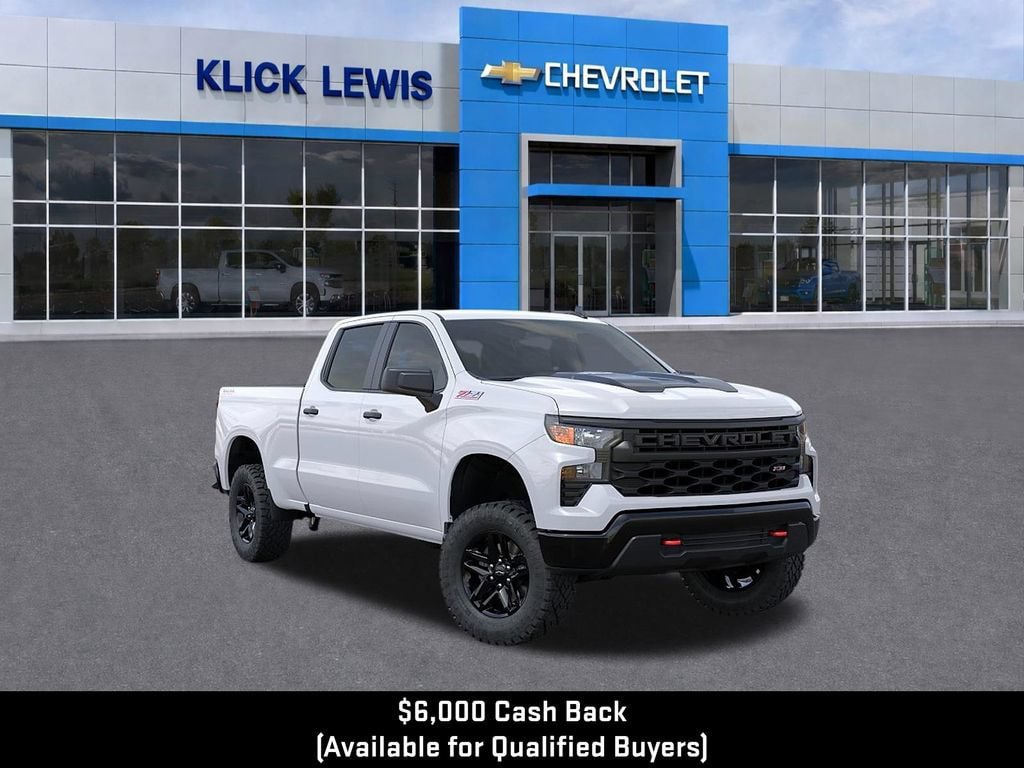 New 2026 Chevrolet Silverado 1500 Custom Trail Boss AWD/4WD image 1