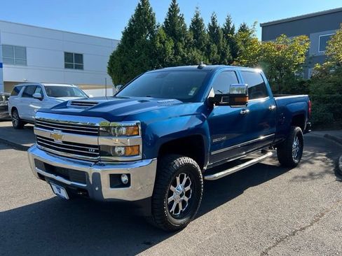 Used 2017 Chevrolet Silverado 2500 LTZ w/ Duramax Plus Package AWD/4WD image 3