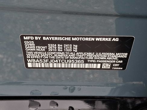 Used 2026 BMW 530i xDrive w/ M Sport Package AWD/4WD image 26