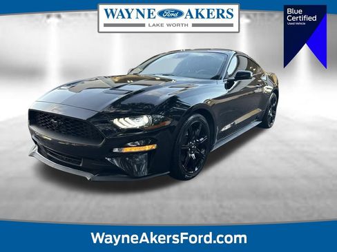 Certified 2019 Ford Mustang Premium w/ Equipment Group 201A RWD image 1