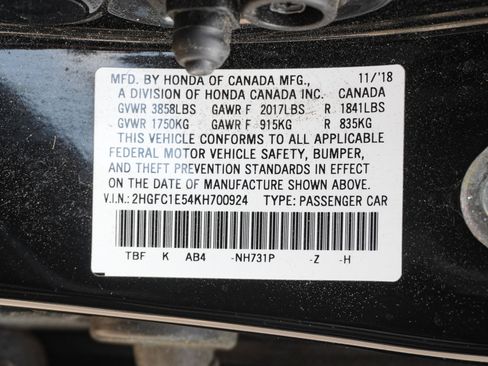 Used 2019 Honda Civic Si image 28