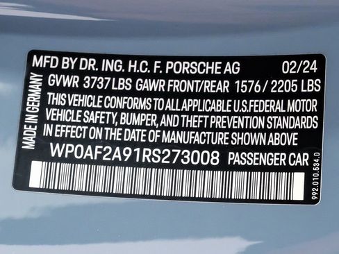 Used 2024 Porsche 911 GT3 RS image 47