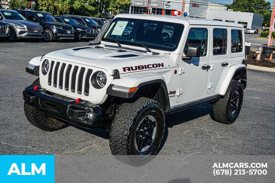 Used 2021 Jeep Wrangler Unlimited Rubicon w/ Dual Top Group AWD/4WD image 14