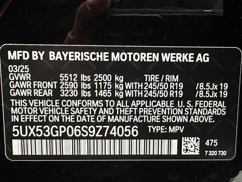 Used 2025 BMW X3 xDrive30i w/ M Sport Package image 11