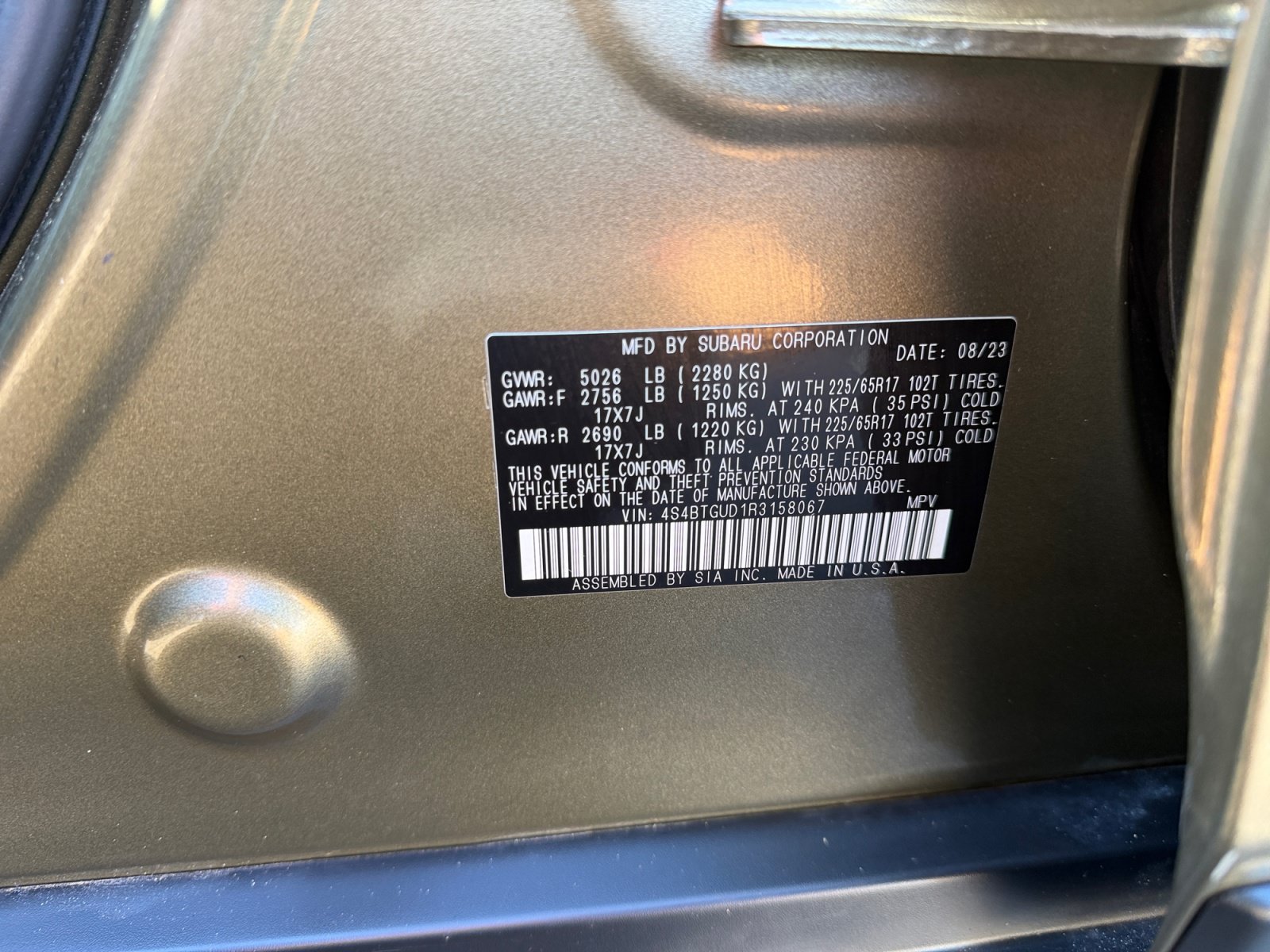 Used 2024 Subaru Outback Wilderness AWD/4WD image 39