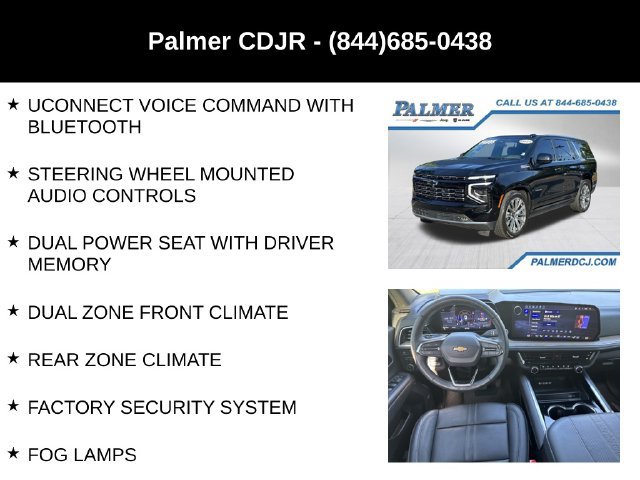 Used 2025 Chevrolet Tahoe High Country AWD/4WD image 24