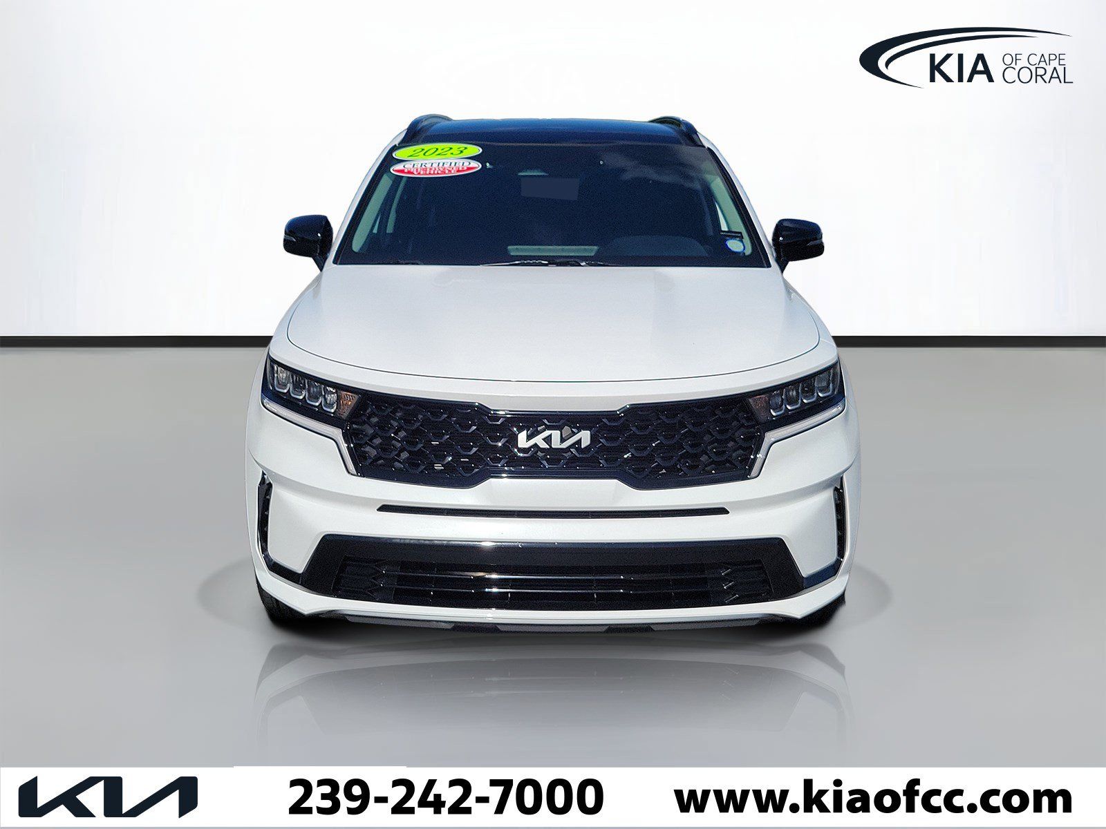 Certified 2023 Kia Sorento S w/ Panoramic Sunroof Package FWD image 2