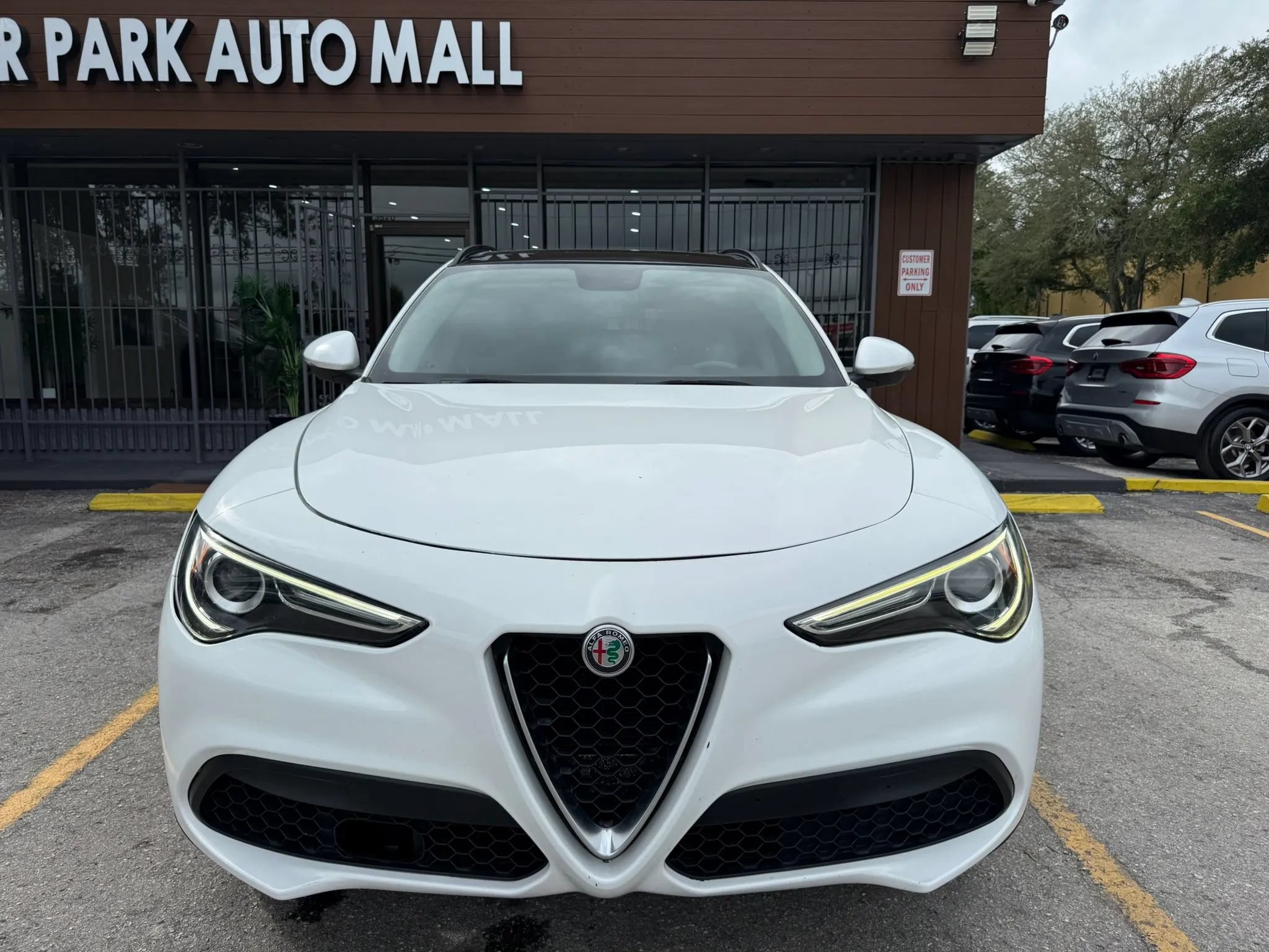 Used 2019 Alfa Romeo Stelvio Sport w/ Quick Order Package 22K Sport RWD image 2