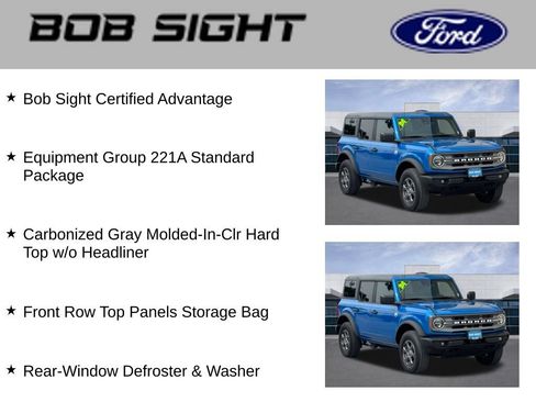 Used 2024 Ford Bronco Big Bend AWD/4WD image 3