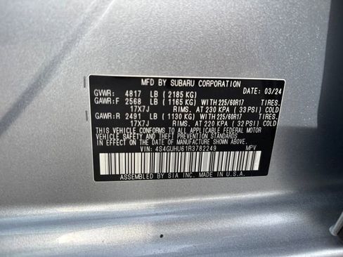 Used 2024 Subaru Crosstrek 2.5i Wilderness w/ Wilderness Package image 31