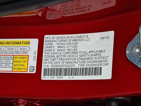 Certified 2026 Acura Integra FWD image 15