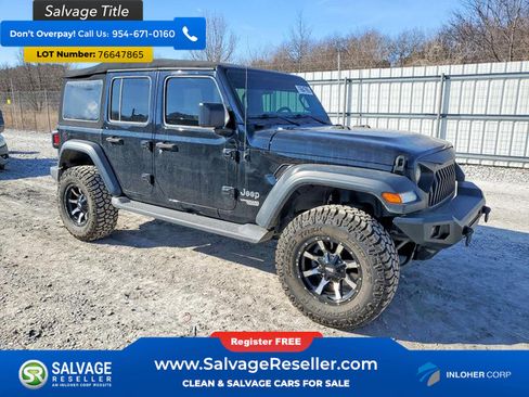 Used 2018 Jeep Wrangler Unlimited Sport S AWD/4WD image 5