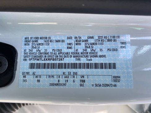 Used 2024 Ford F150 Platinum w/ Equipment Group 702A High image 27