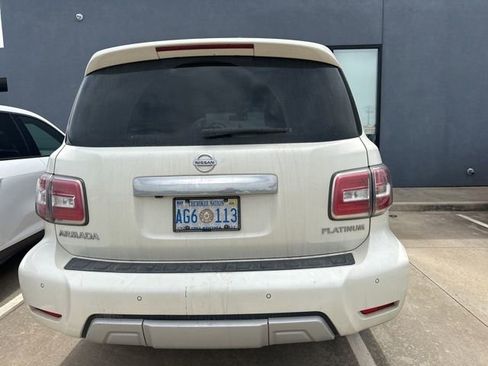 Used 2017 Nissan Armada Platinum w/ Captain Seat Package RWD image 4