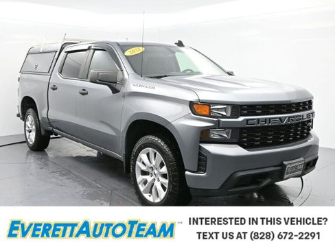 Used 2021 Chevrolet Silverado 1500 Custom AWD/4WD image 1