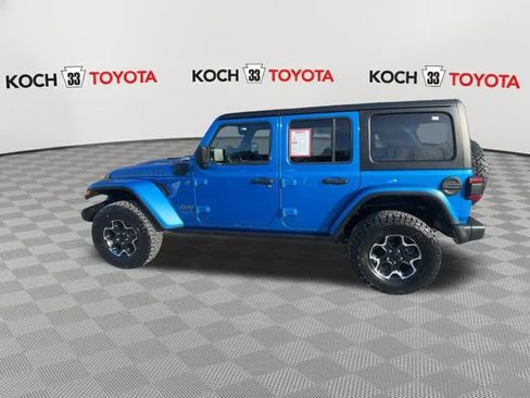 Used 2022 Jeep Wrangler Unlimited Rubicon 4xe w/ Cold Weather Group image 14